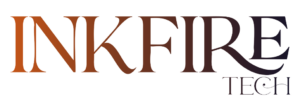 Inkfire Tech logo on transparent background